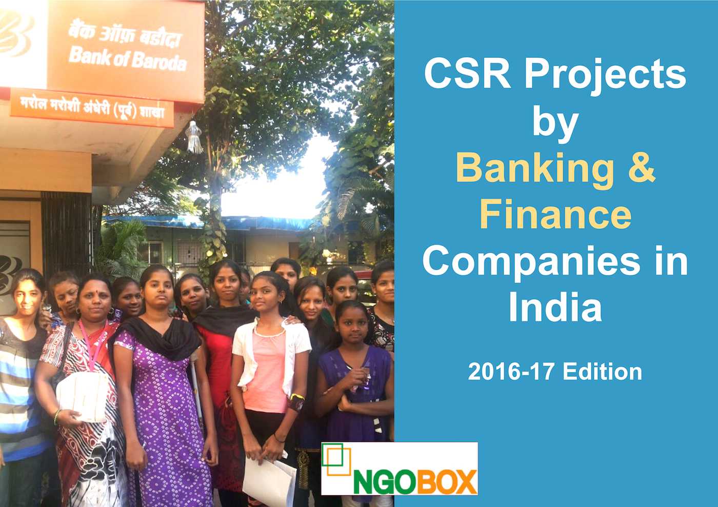 CSR Projects by Banking and Finance Companies in India